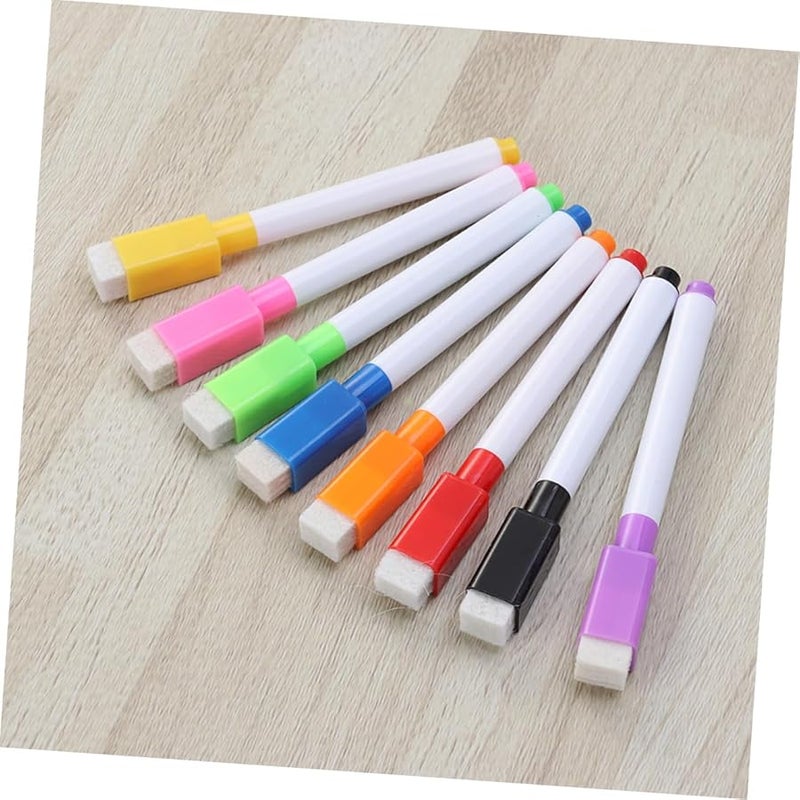 Angoily 40 Pack Low Odor Dry Erase Markers with Eraser Magnetic Whiteboard Pens for Classroom Office Home - Image 4
